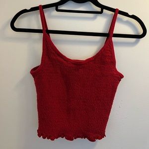 Hollister cropped tank